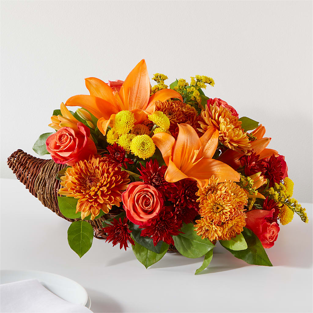 Bouquet of Blessings Cornucopia – BUTTERFLIES & BOUQUETS, Peterstown WV