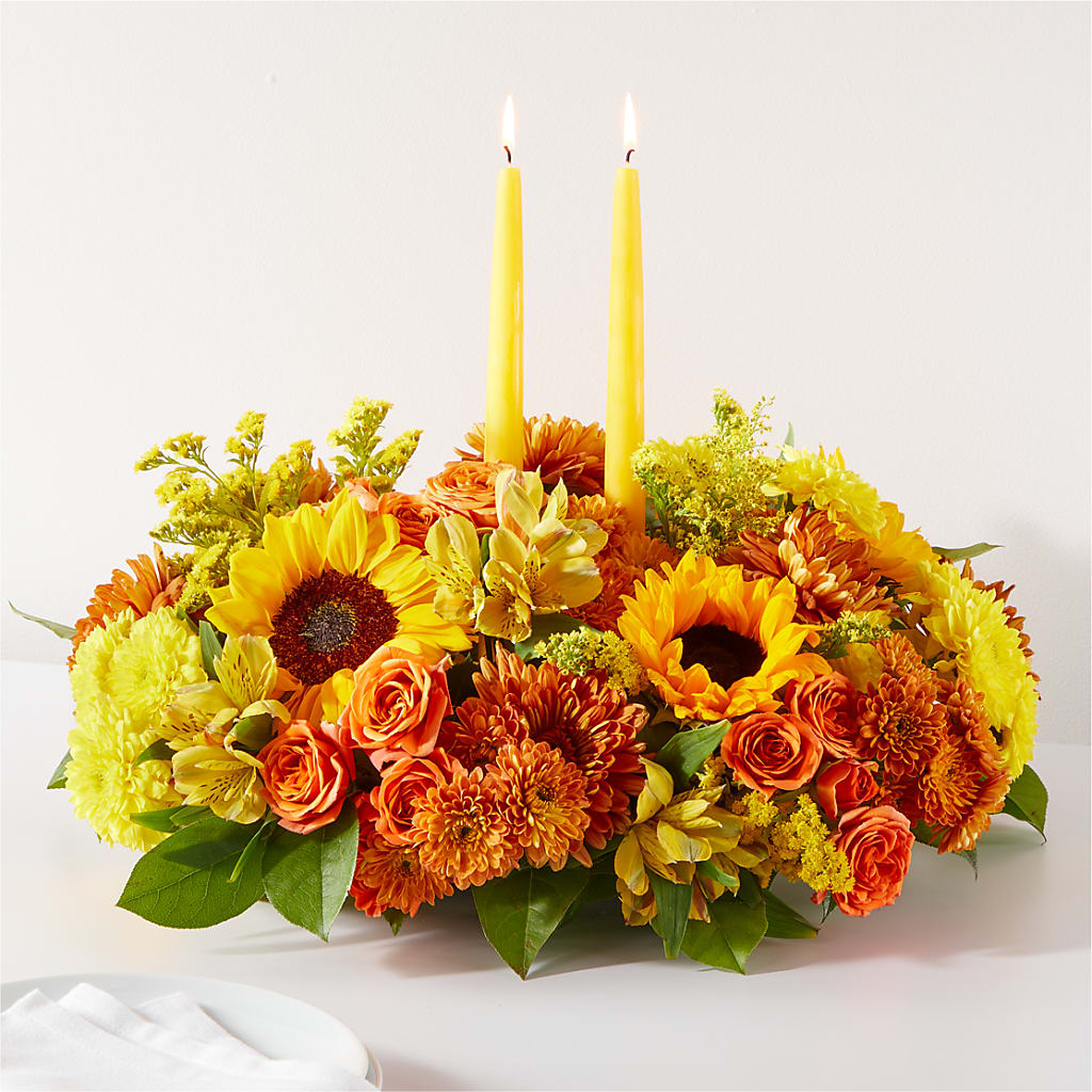 Autumn Harmony Centerpiece – BUTTERFLIES & BOUQUETS, Peterstown WV