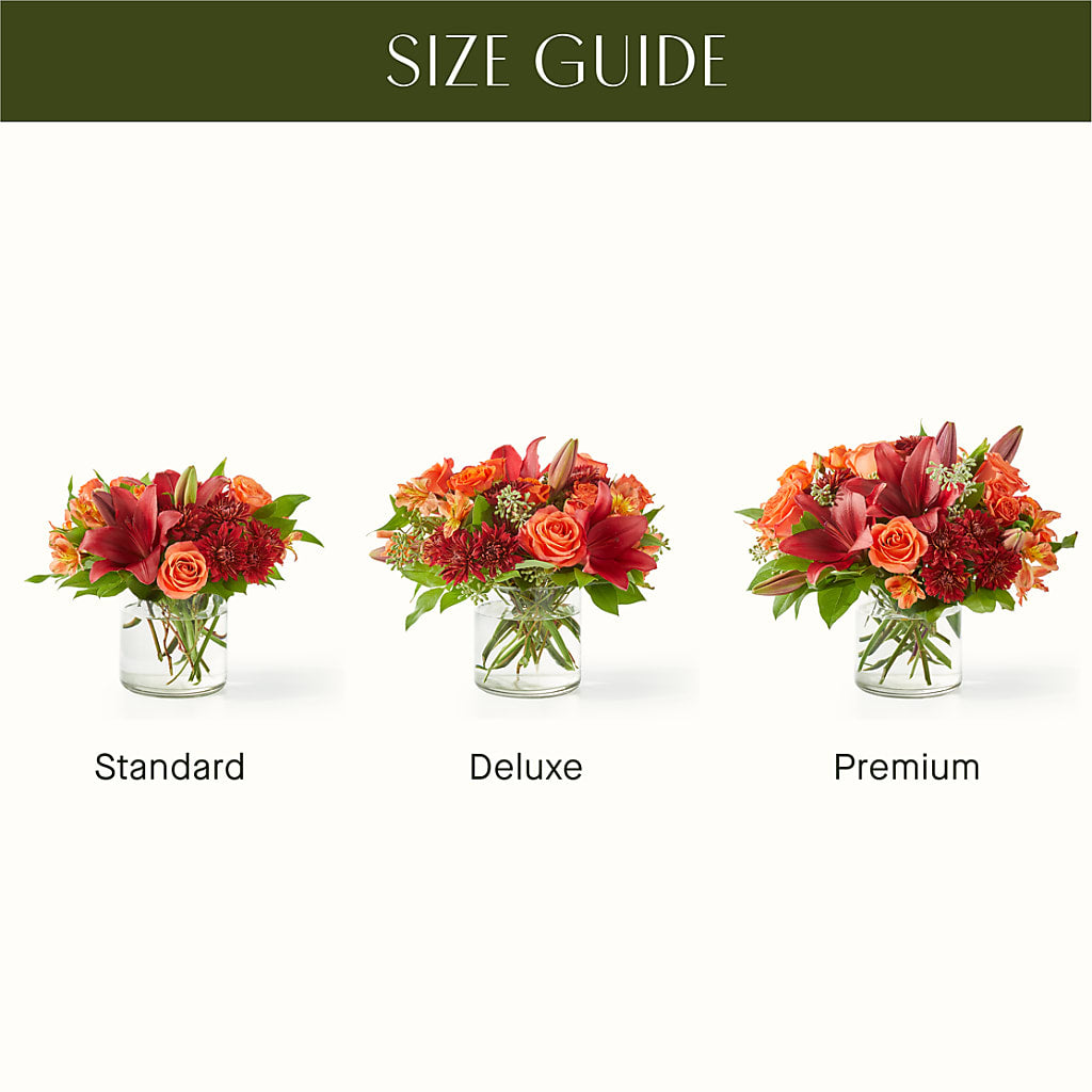Crimson Leaves Bouquet – BUTTERFLIES & BOUQUETS, Peterstown WV