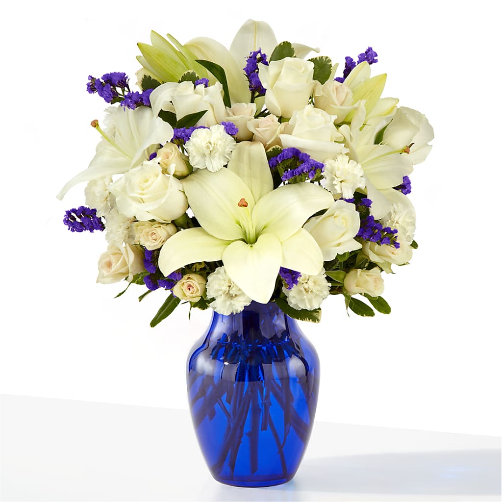 Sapphire Rush Bouquet – BUTTERFLIES & BOUQUETS, Peterstown WV