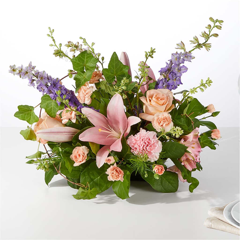 Blossom Time Centerpiece – BUTTERFLIES & BOUQUETS, Peterstown WV