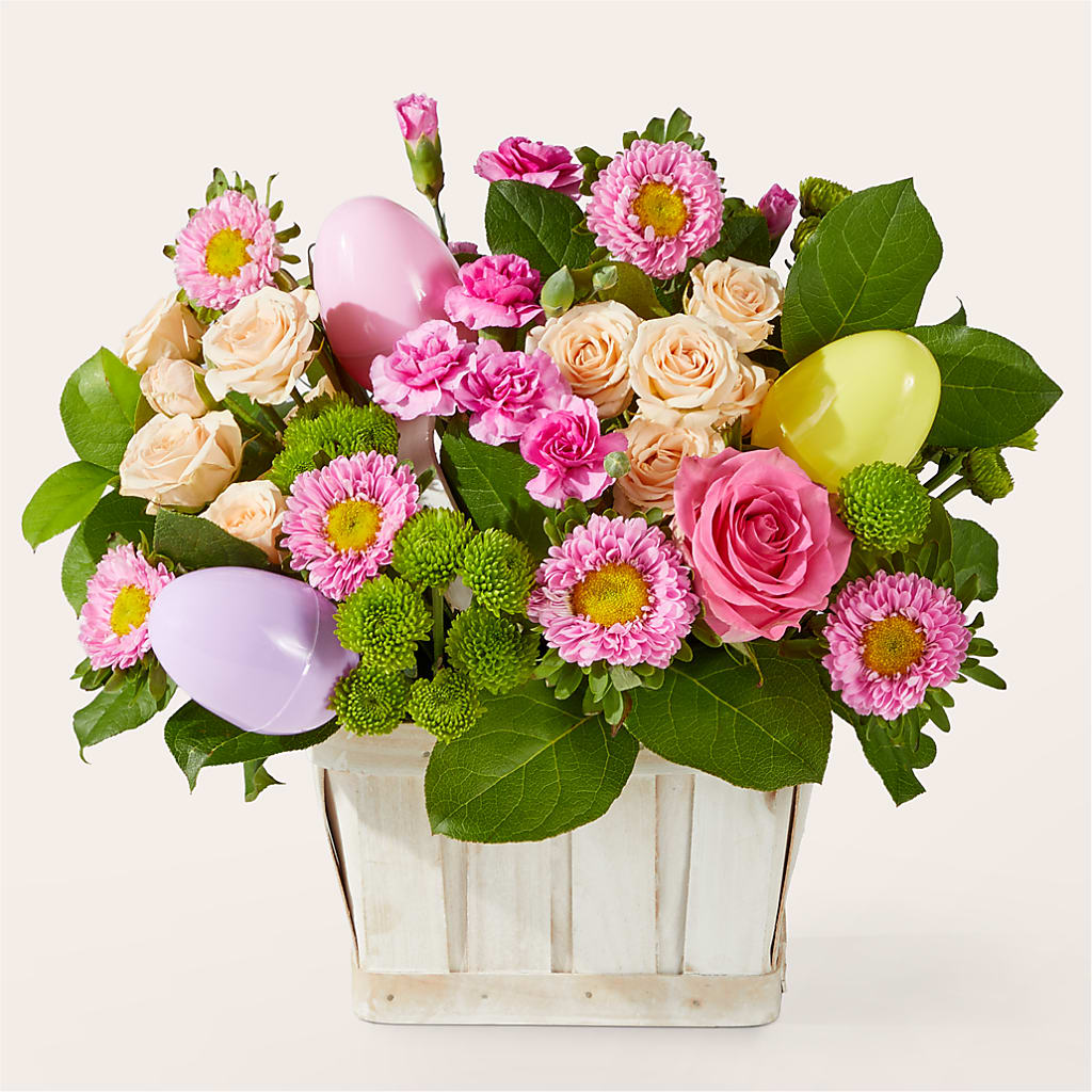Get Eggcited Basket – BUTTERFLIES & BOUQUETS, Peterstown WV