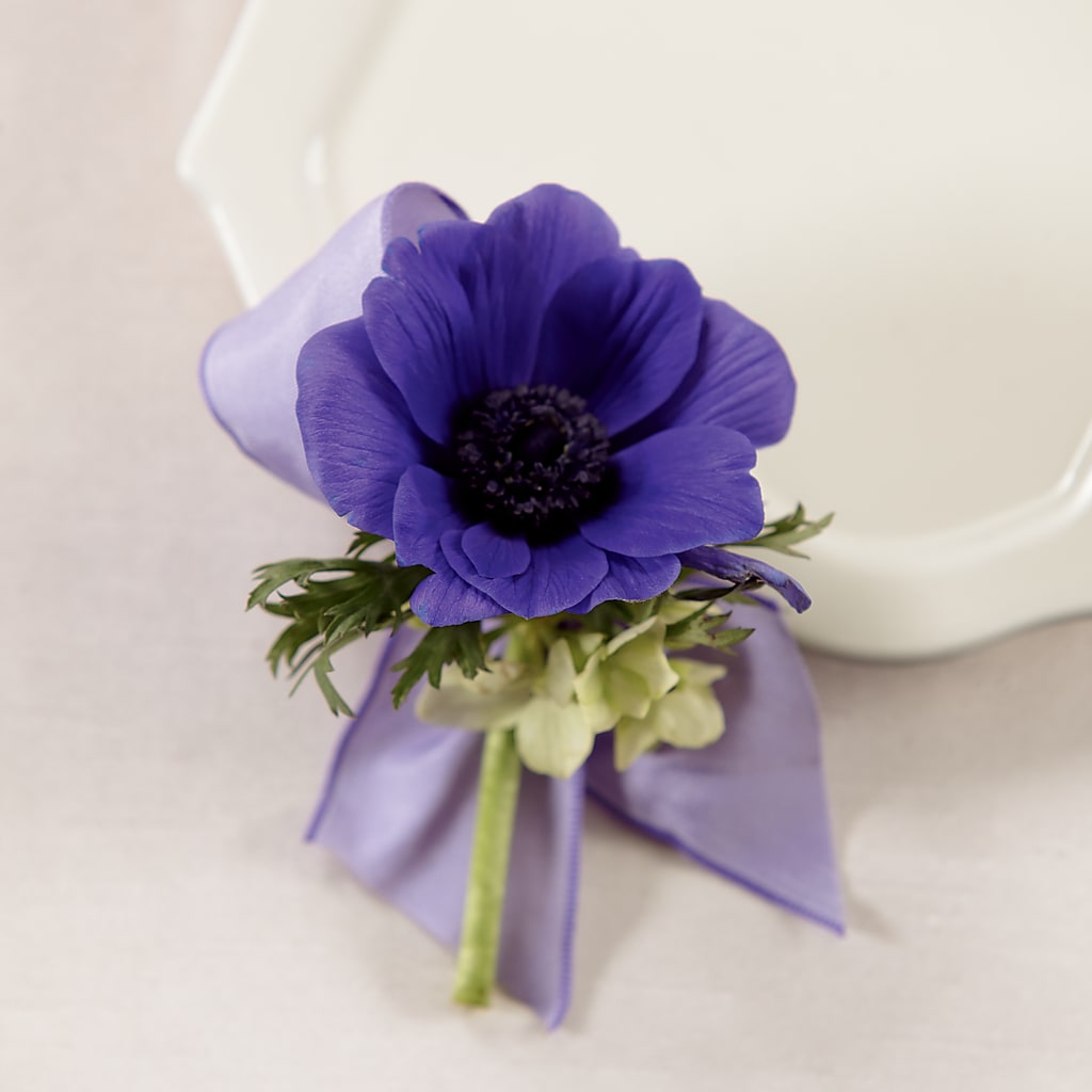 Purple Passion Boutonniere – BUTTERFLIES & BOUQUETS, Peterstown WV