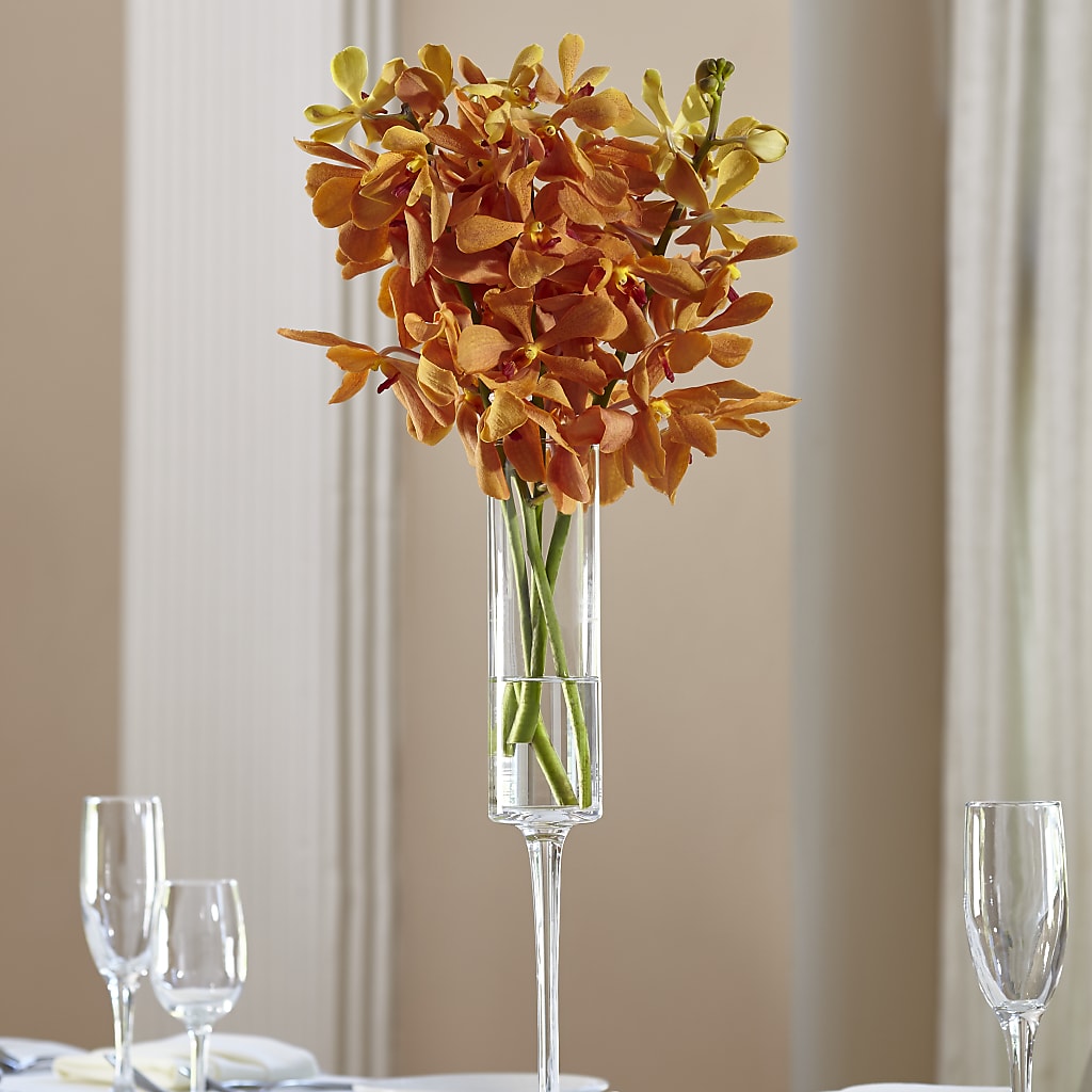Orange Mokara Bouquet – BUTTERFLIES & BOUQUETS, Peterstown WV