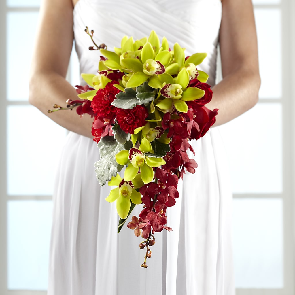 Elegant Orchid Bouquet – BUTTERFLIES & BOUQUETS, Peterstown WV