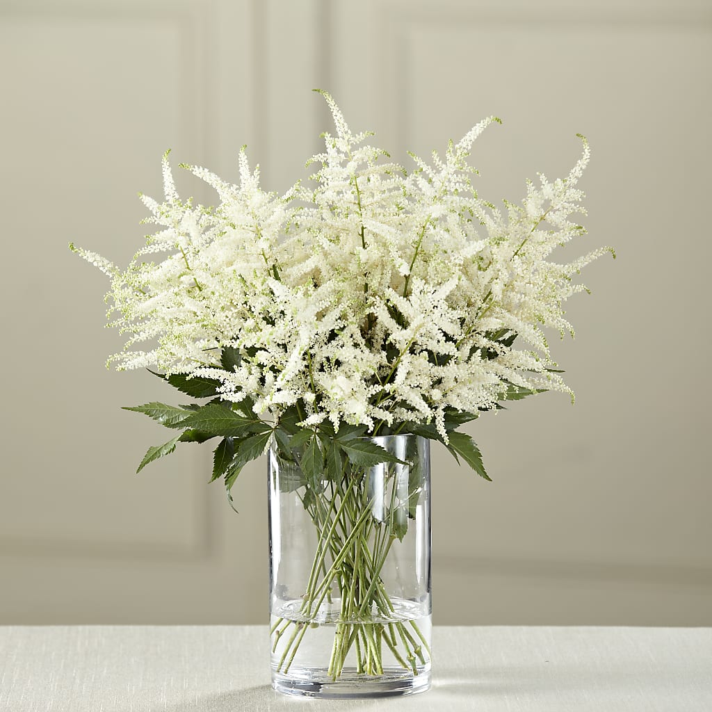 White Astilbe Bouquet – BUTTERFLIES & BOUQUETS, Peterstown WV