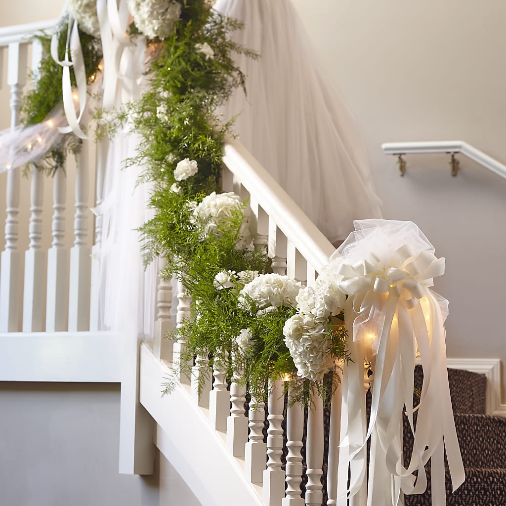 Champagne Dreams Garland – BUTTERFLIES & BOUQUETS, Peterstown WV