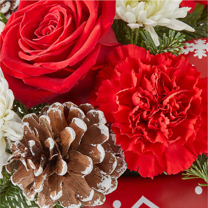 Christmas Village Ornament – BUTTERFLIES & BOUQUETS, Peterstown WV