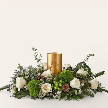 Chestnuts Roasting Centerpiece – BUTTERFLIES & BOUQUETS, Peterstown WV