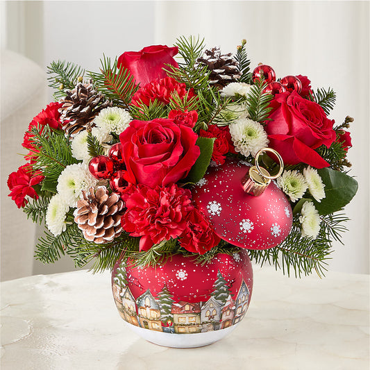 Christmas Carols Ornament – BUTTERFLIES & BOUQUETS, Peterstown WV