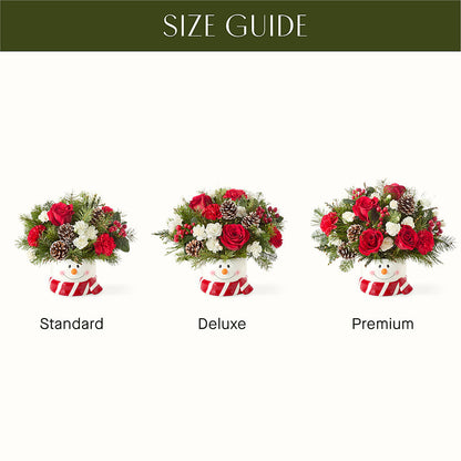 Jolly Snowman Bouquet – BUTTERFLIES & BOUQUETS, Peterstown WV