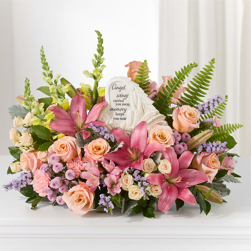 Gentle Light Arrangement – BUTTERFLIES & BOUQUETS, Peterstown WV