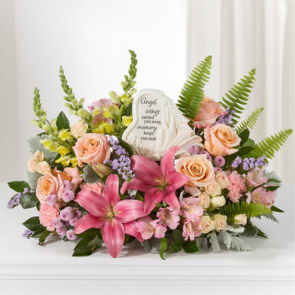 Gentle Light Arrangement – BUTTERFLIES & BOUQUETS, Peterstown WV