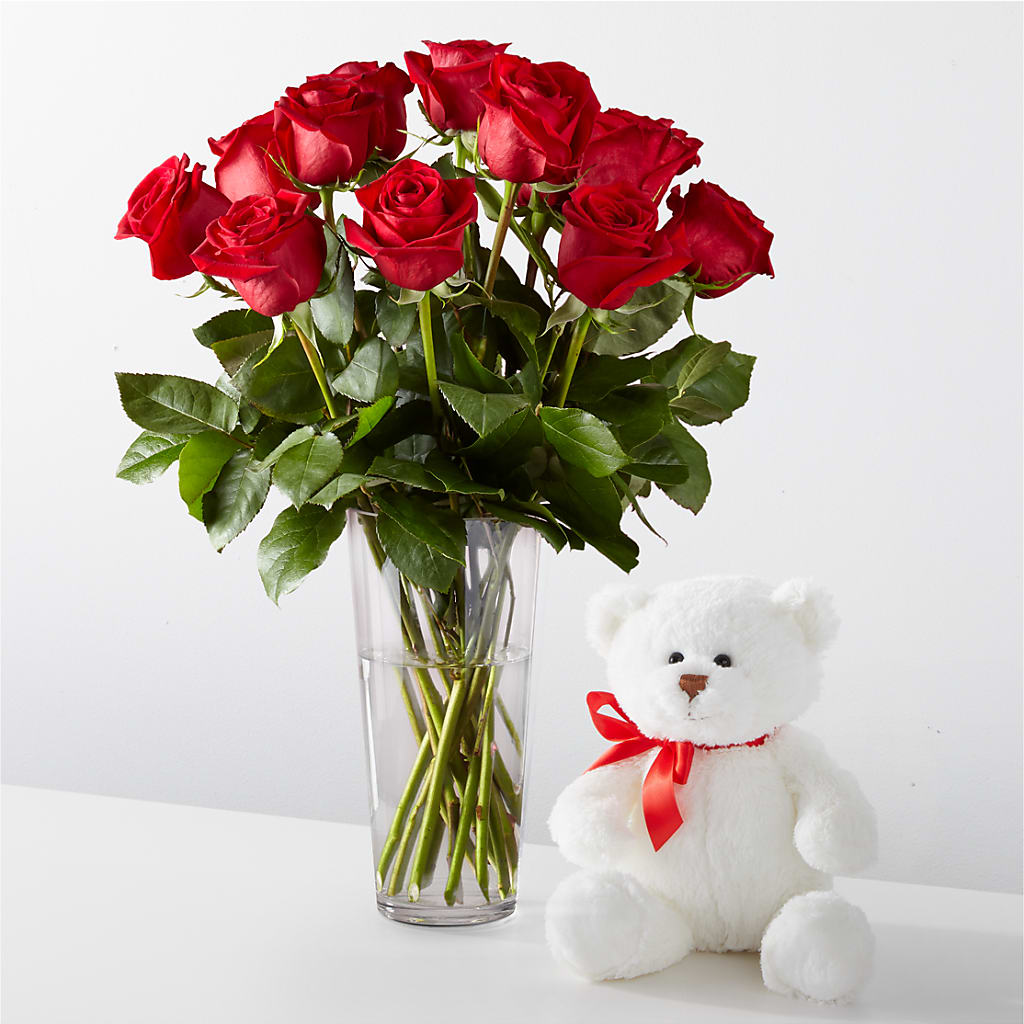 Romantic Long Stem Red Rose Bouquet Bundles – BUTTERFLIES & BOUQUETS, Peterstown WV