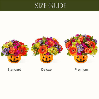 Tricks & Treats Pumpkin – BUTTERFLIES & BOUQUETS, Peterstown WV