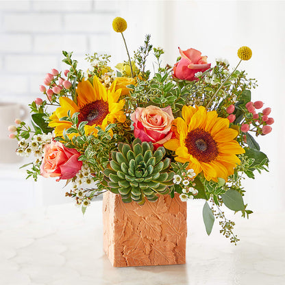 Sunflower Season Bouquet – BUTTERFLIES & BOUQUETS, Peterstown WV
