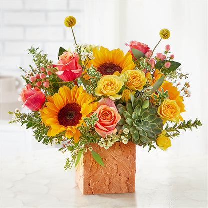 Sunflower Season Bouquet – BUTTERFLIES & BOUQUETS, Peterstown WV