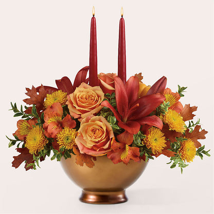 Harvest Table Centerpiece – BUTTERFLIES & BOUQUETS, Peterstown WV