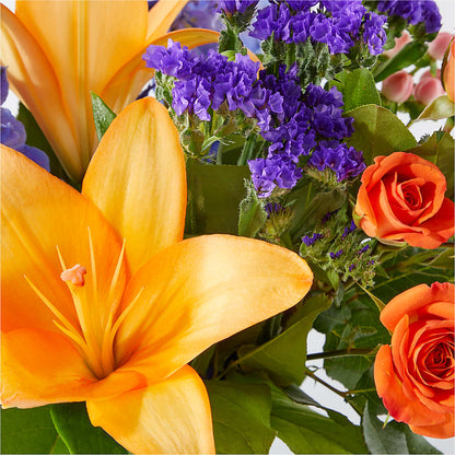Radiant Citrus Bouquet – BUTTERFLIES & BOUQUETS, Peterstown WV