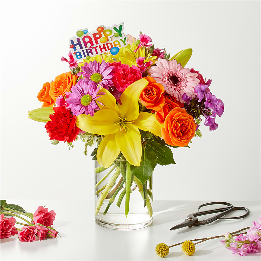 Cue the Confetti - A Florist Original – BUTTERFLIES & BOUQUETS, Peterstown WV