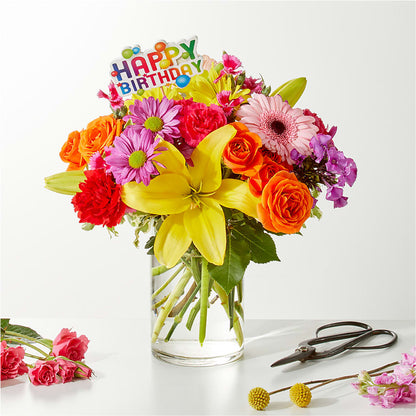 Cue the Confetti - A Florist Original – BUTTERFLIES & BOUQUETS, Peterstown WV