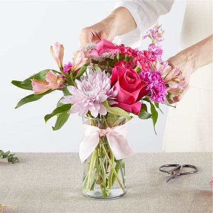 Pink Ribbon - A Florist Original – BUTTERFLIES & BOUQUETS, Peterstown WV