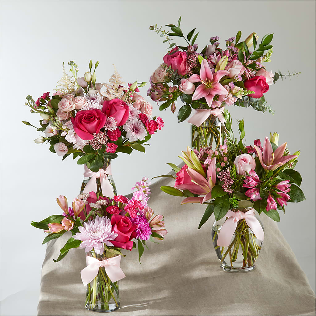 Pink Ribbon - A Florist Original – BUTTERFLIES & BOUQUETS, Peterstown WV