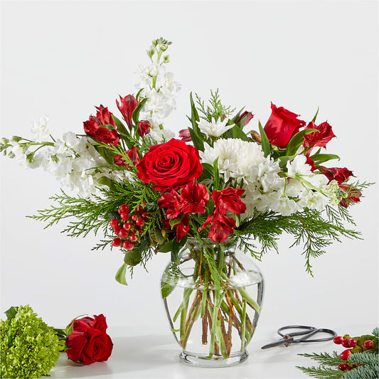 Merry Moment Bouquet – A Florist Original – BUTTERFLIES & BOUQUETS, Peterstown WV