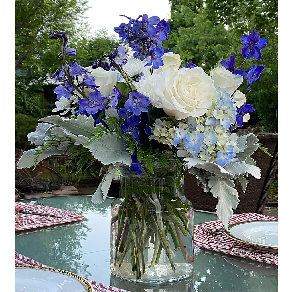 Clear Skies Bouquet – BUTTERFLIES & BOUQUETS, Peterstown WV