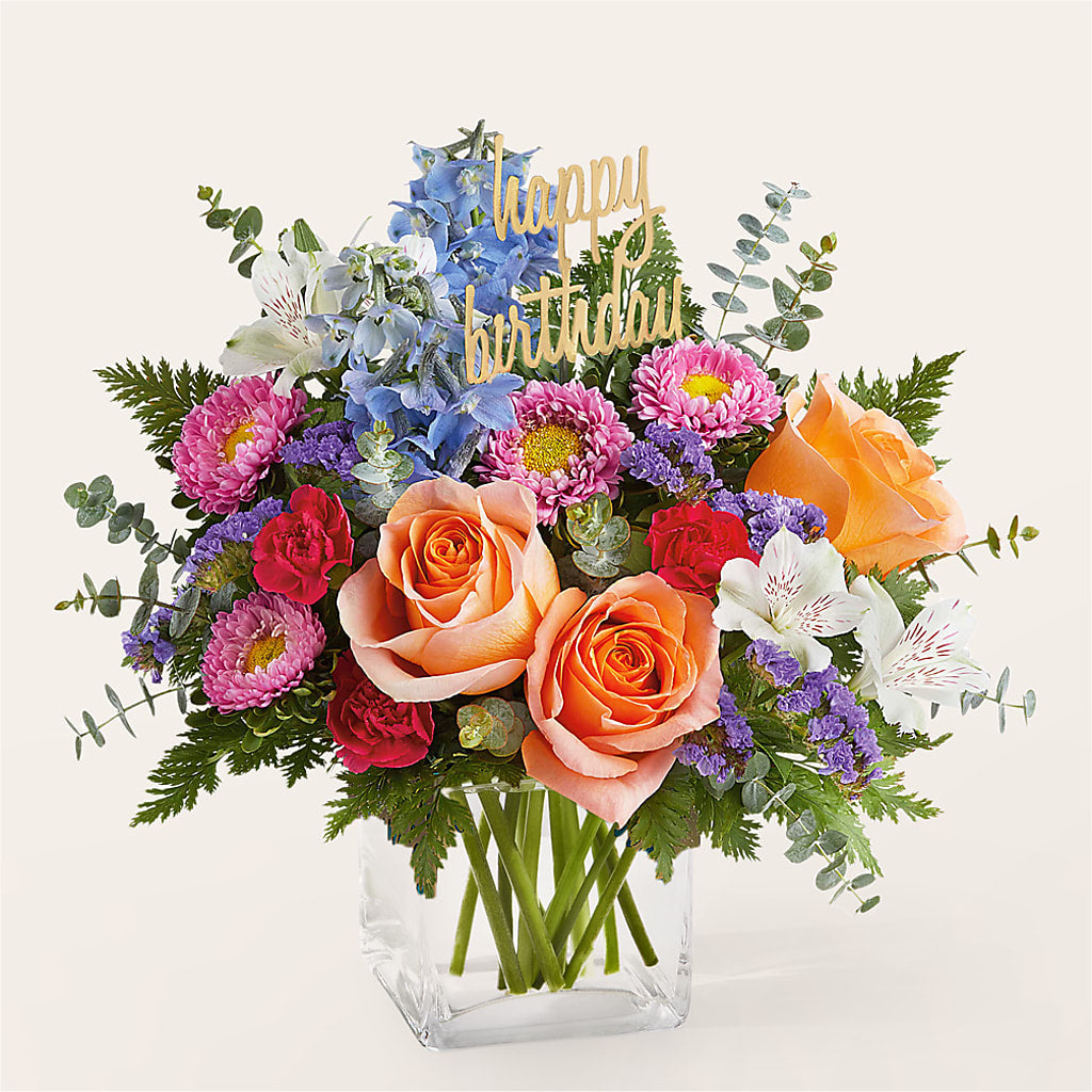 Birthday Bash Bouquet – BUTTERFLIES & BOUQUETS, Peterstown WV