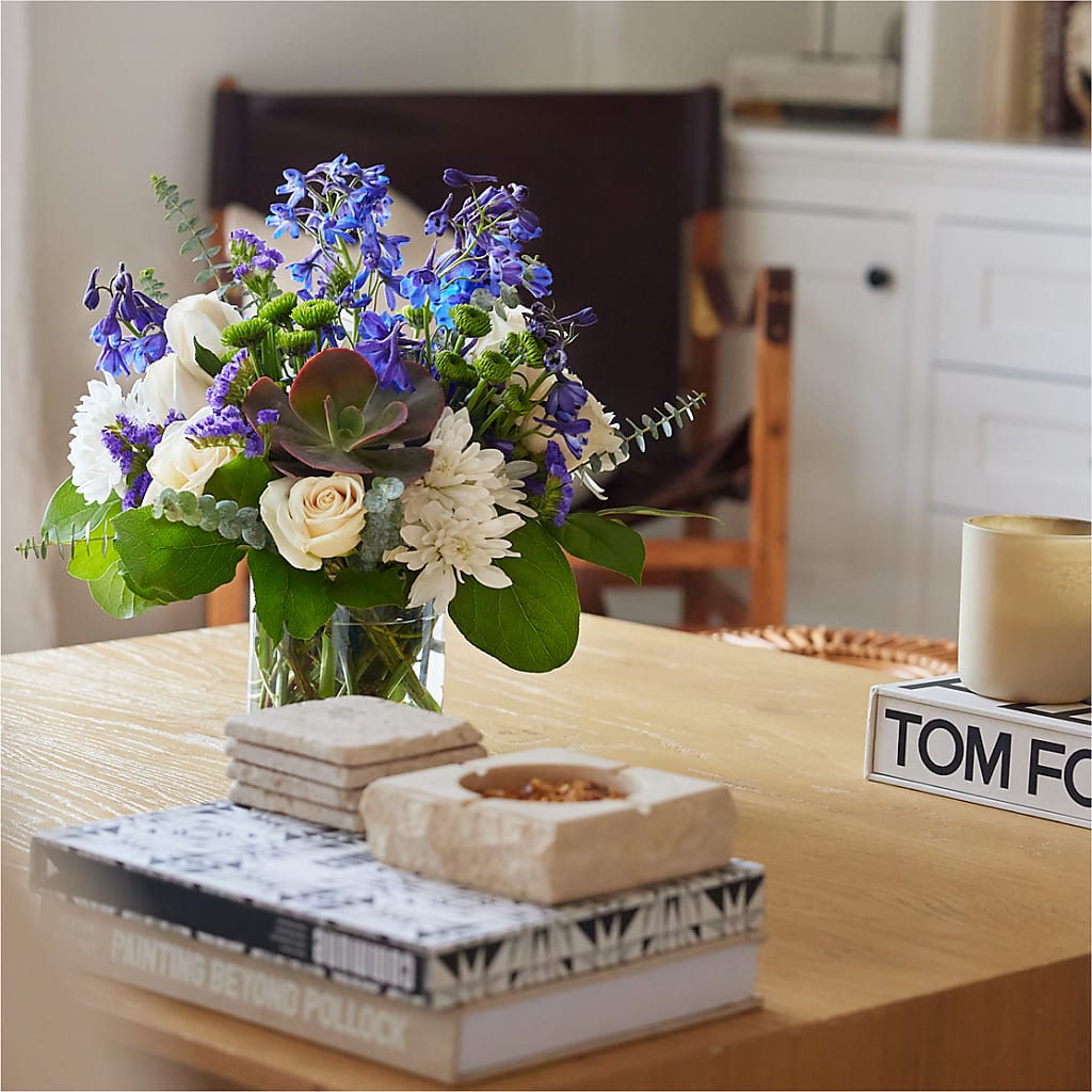 Cerulean Waves Bouquet – BUTTERFLIES & BOUQUETS, Peterstown WV