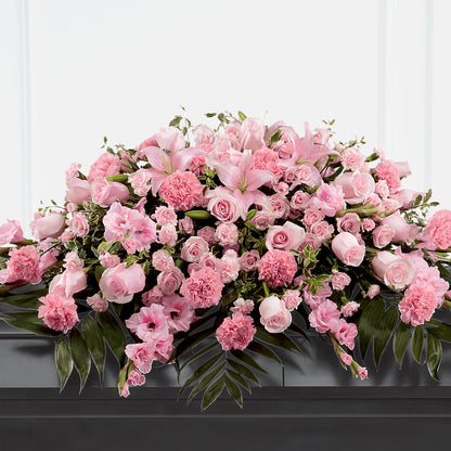 Garden of Comfort Casket Spray (Standard) – BUTTERFLIES & BOUQUETS, Peterstown WV