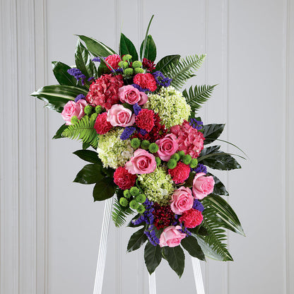 Refreshing Mix Standing Spray – BUTTERFLIES & BOUQUETS, Peterstown WV