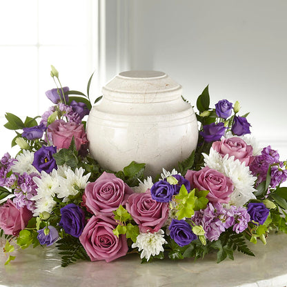 Blooming Sympathy Cremation Adornment – BUTTERFLIES & BOUQUETS, Peterstown WV