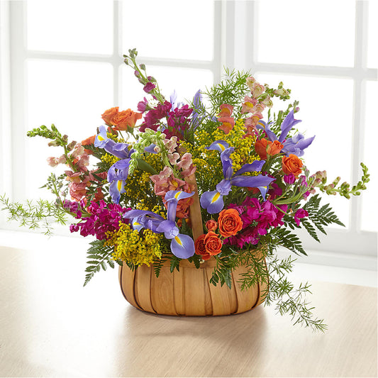 Garden of Life Basket – BUTTERFLIES & BOUQUETS, Peterstown WV