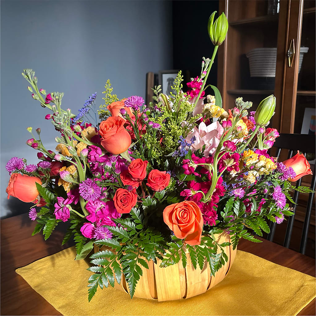 Garden of Life Basket – BUTTERFLIES & BOUQUETS, Peterstown WV