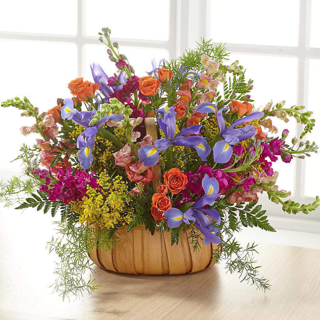 Garden of Life Basket – BUTTERFLIES & BOUQUETS, Peterstown WV