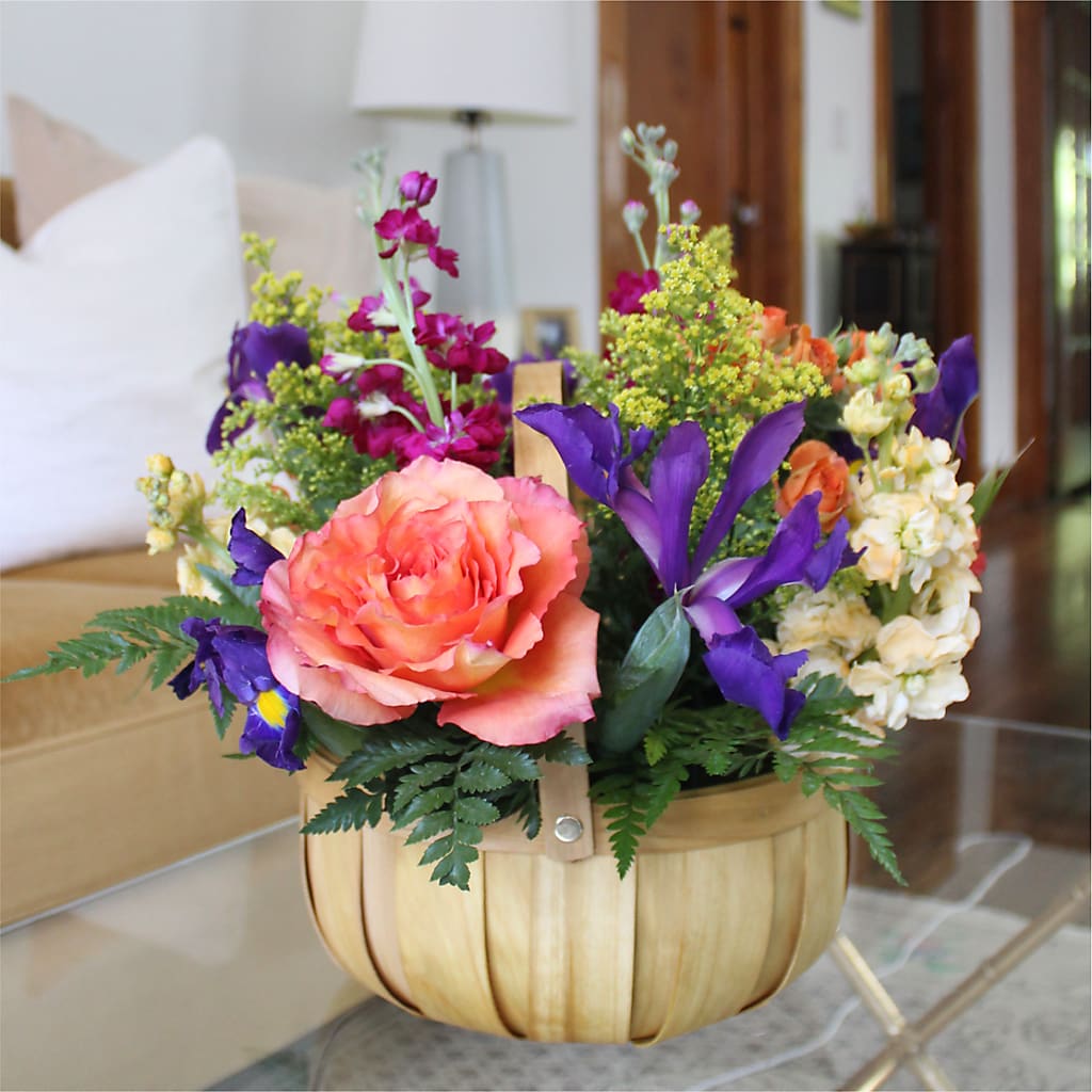 Garden of Life Basket – BUTTERFLIES & BOUQUETS, Peterstown WV