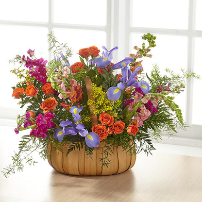 Garden of Life Basket – BUTTERFLIES & BOUQUETS, Peterstown WV