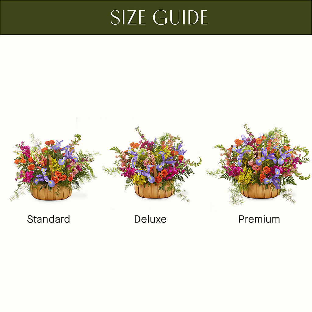 Garden of Life Basket – BUTTERFLIES & BOUQUETS, Peterstown WV