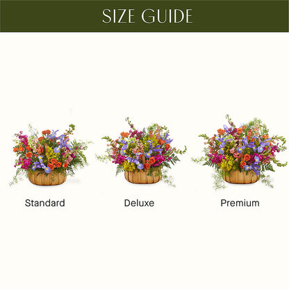 Garden of Life Basket – BUTTERFLIES & BOUQUETS, Peterstown WV