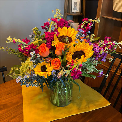 Rays of Life Bouquet – BUTTERFLIES & BOUQUETS, Peterstown WV