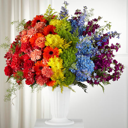 Pride & Unity Arrangement – BUTTERFLIES & BOUQUETS, Peterstown WV