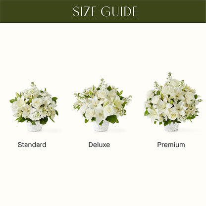 Peaceful Reflections Arrangement – BUTTERFLIES & BOUQUETS, Peterstown WV