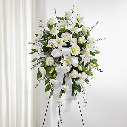 With Care Standing Spray – BUTTERFLIES & BOUQUETS, Peterstown WV