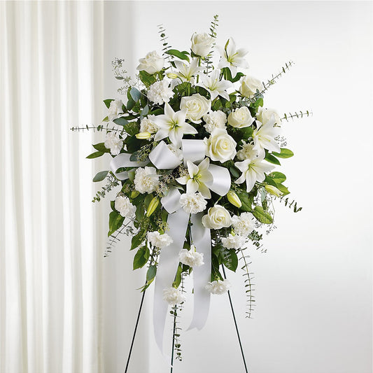 With Care Standing Spray – BUTTERFLIES & BOUQUETS, Peterstown WV