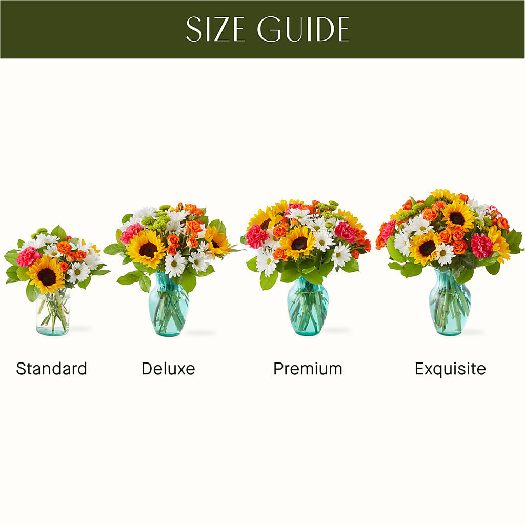 Sun-drenched Blooms Bouquet – BUTTERFLIES & BOUQUETS, Peterstown WV