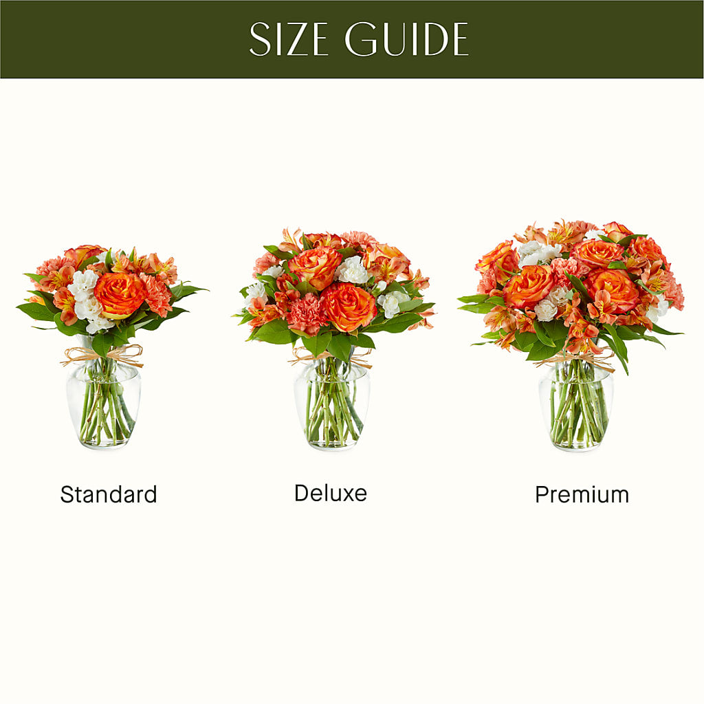 Apricot Glow Bouquet – BUTTERFLIES & BOUQUETS, Peterstown WV