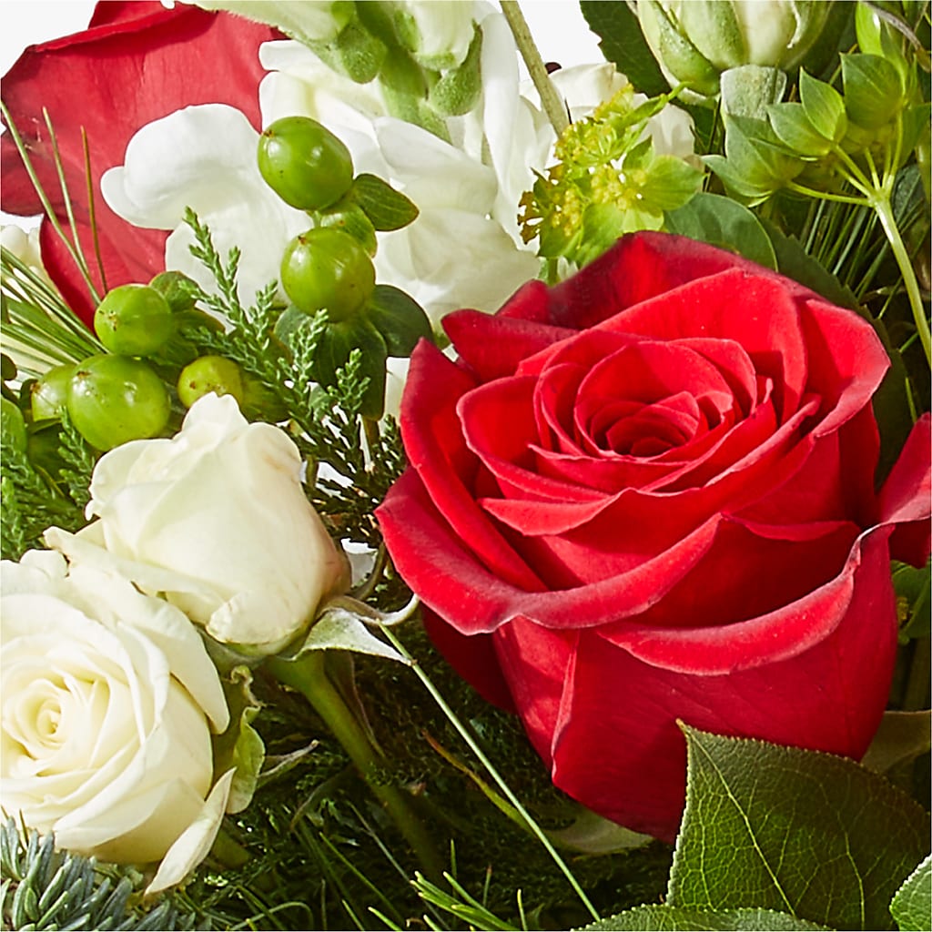 Deck the Halls Bouquet – BUTTERFLIES & BOUQUETS, Peterstown WV