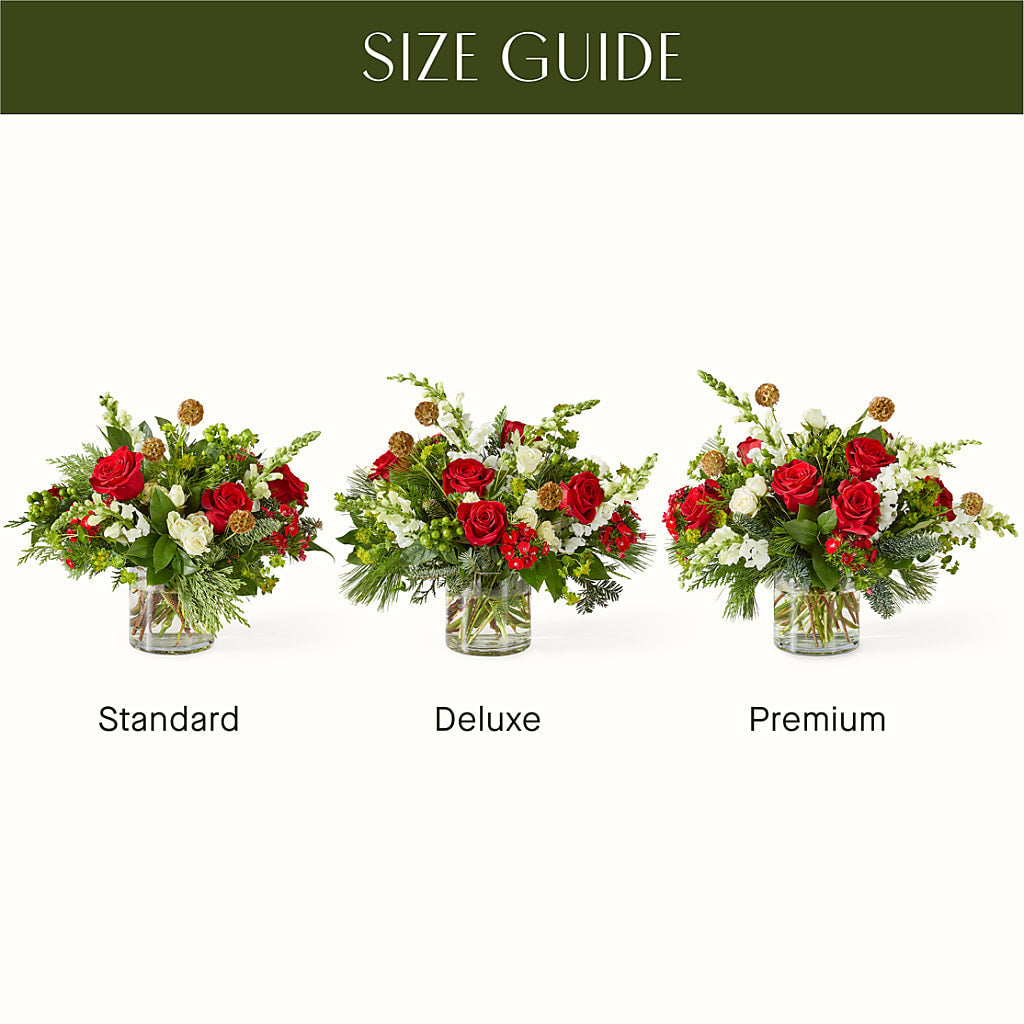 Deck the Halls Bouquet – BUTTERFLIES & BOUQUETS, Peterstown WV